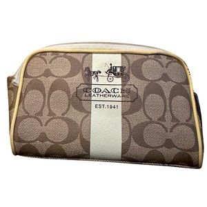 Coach Stripe heritage collection small bag Vintage